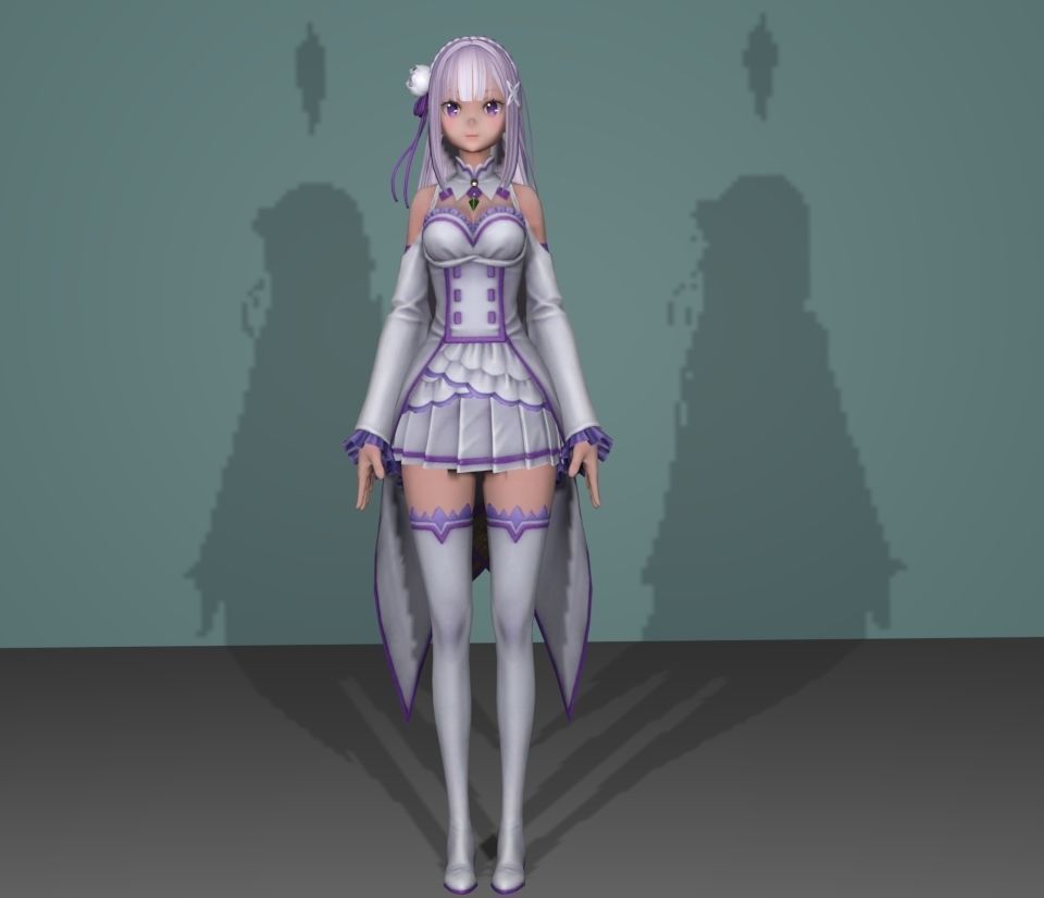 emilia 3D model_1