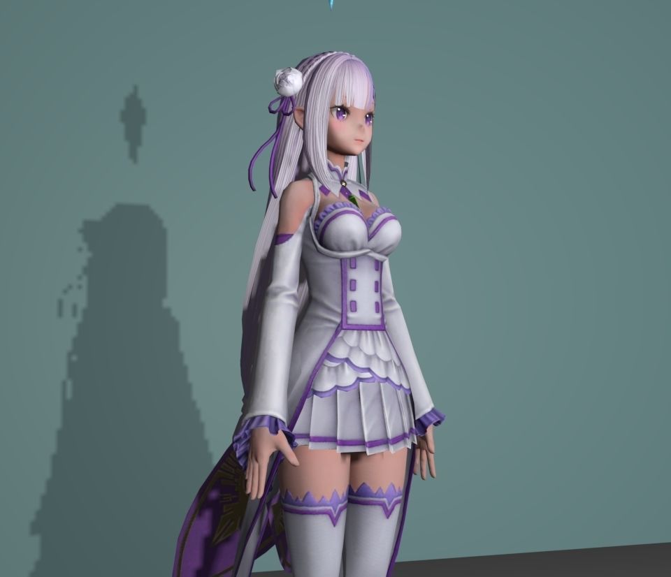 emilia 3D model_2