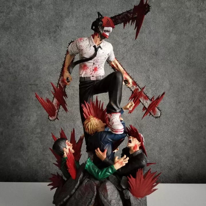 Denji Chainsaw Man Figurine Manga STL 3D print model