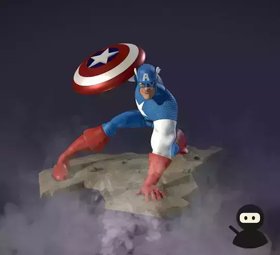 Captain America Cartoon