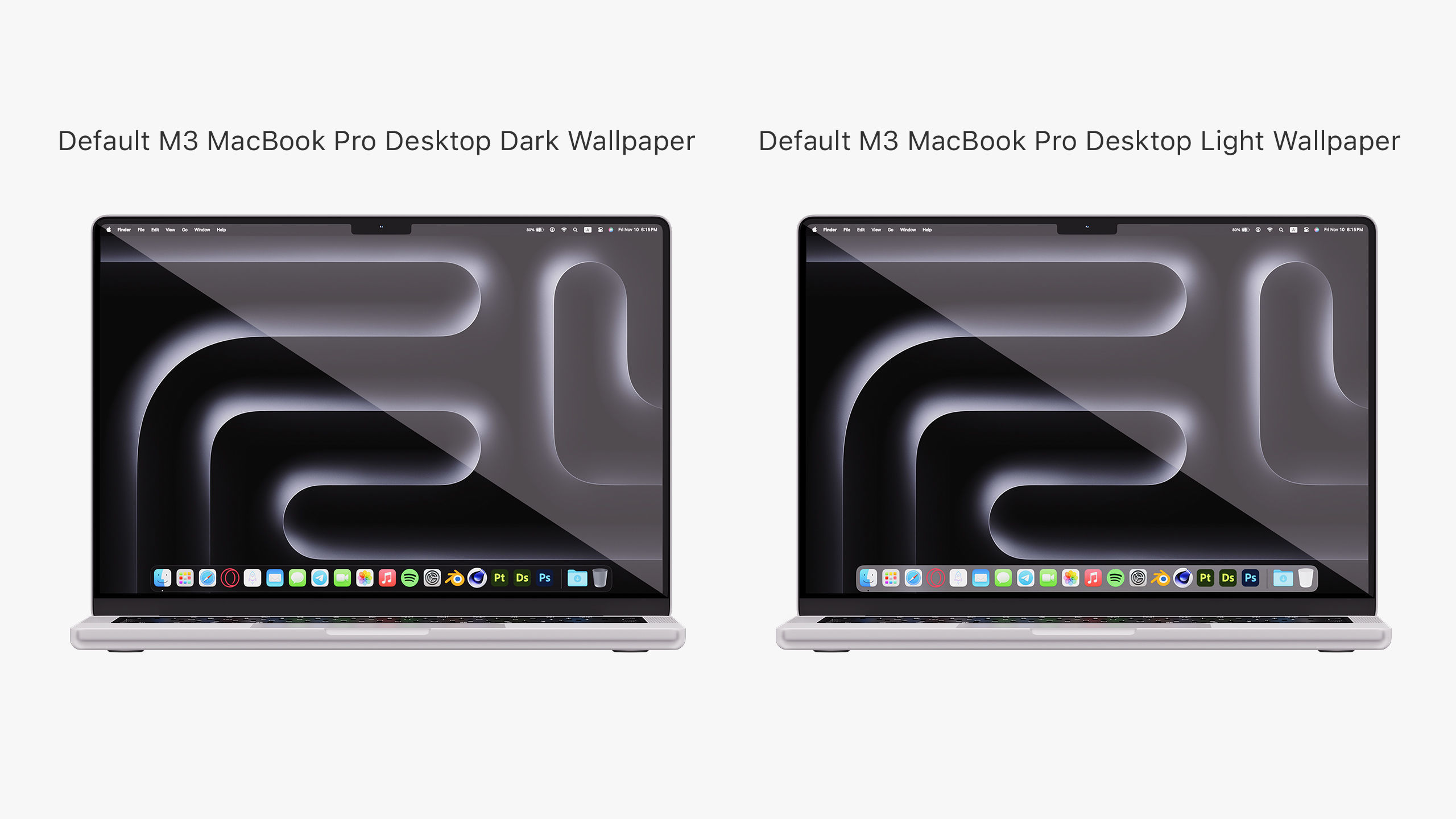 Apple MacBook Pro 14 - 16 inch Silver 2023 With Magic Mouse 3D model_7