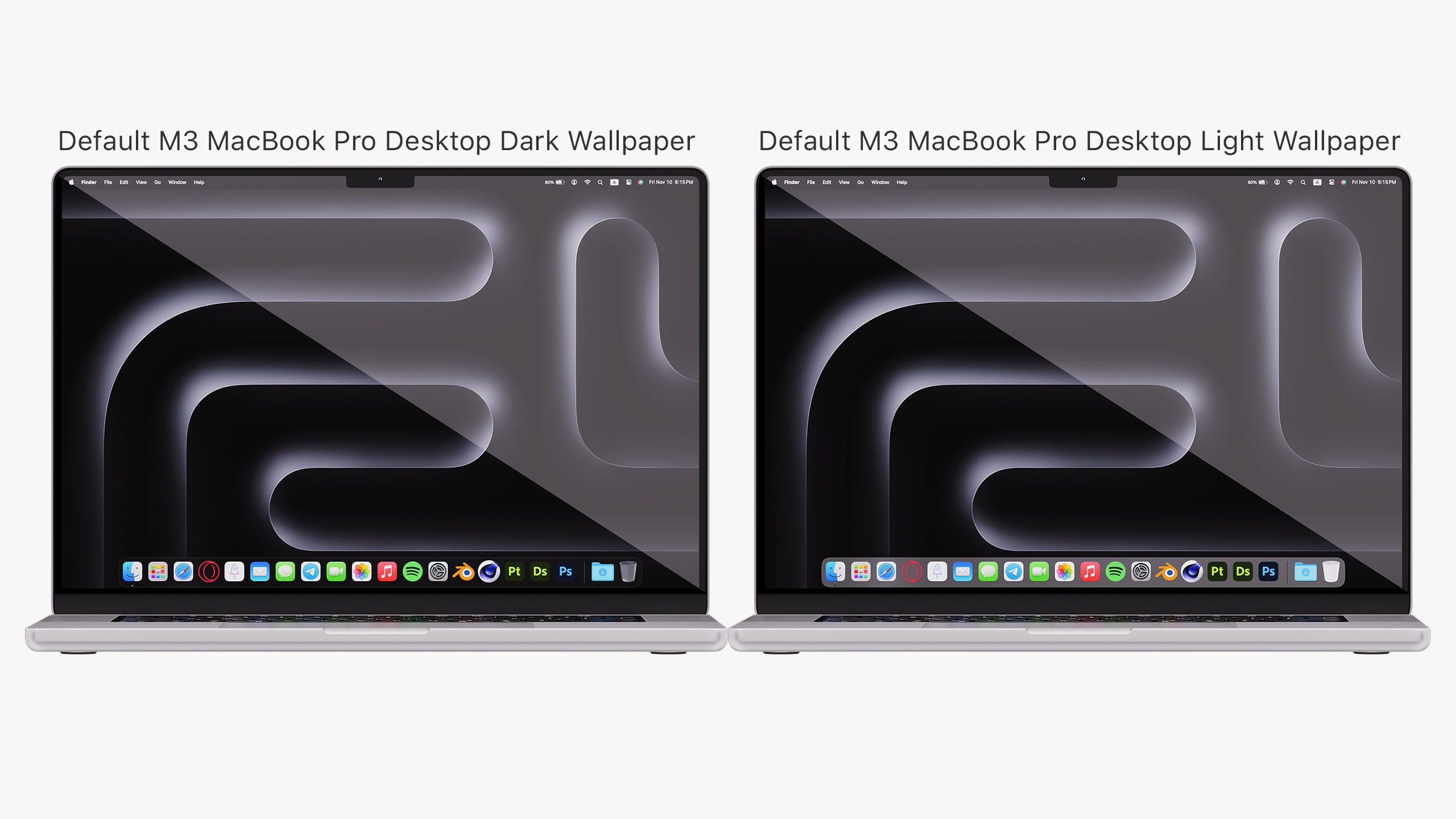 Apple MacBook Pro 14 - 16 inch Silver 2023 With Magic Mouse 3D model_6