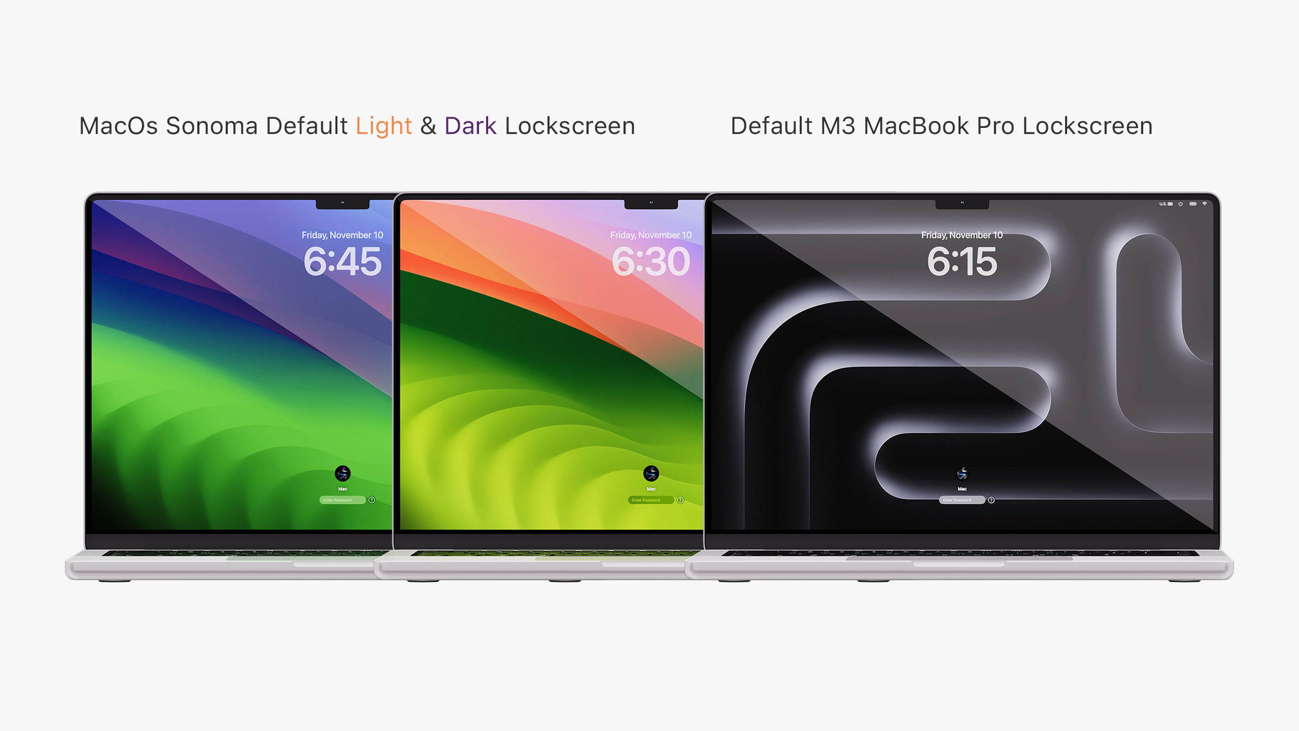 Apple MacBook Pro 14 - 16 inch Silver 2023 With Magic Mouse 3D model_5