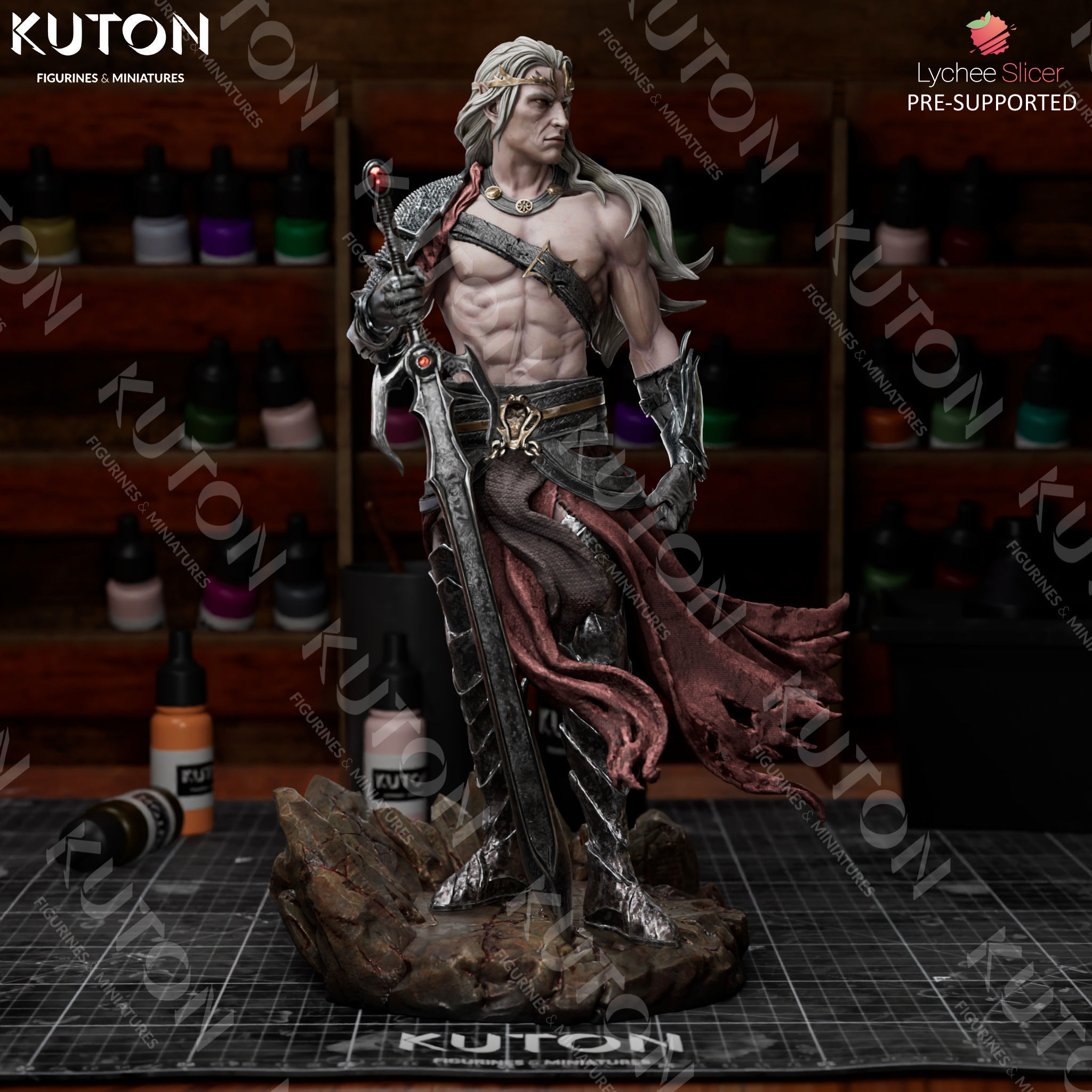 Evil Elf King 3D print model_6