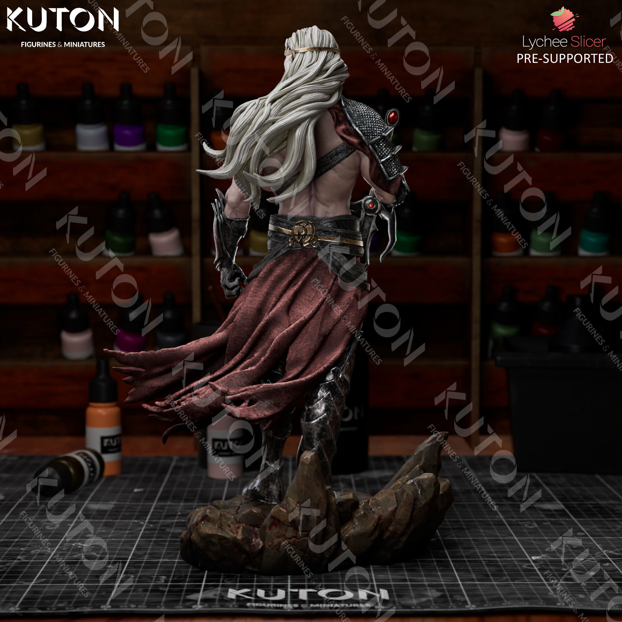 Evil Elf King 3D print model_4
