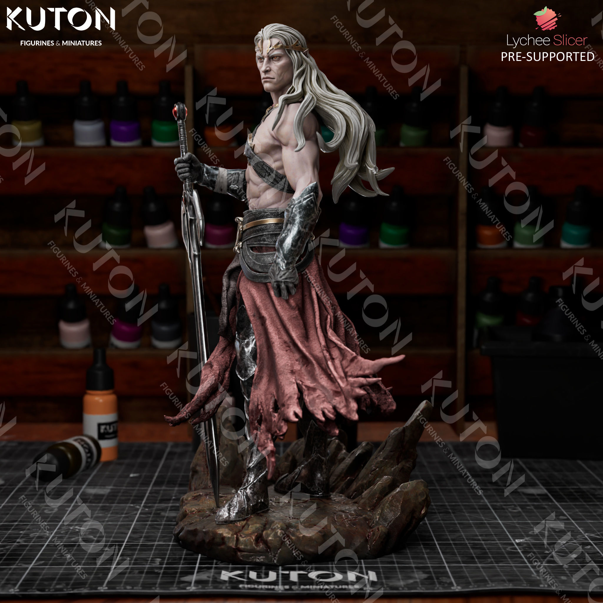 Evil Elf King 3D print model_3