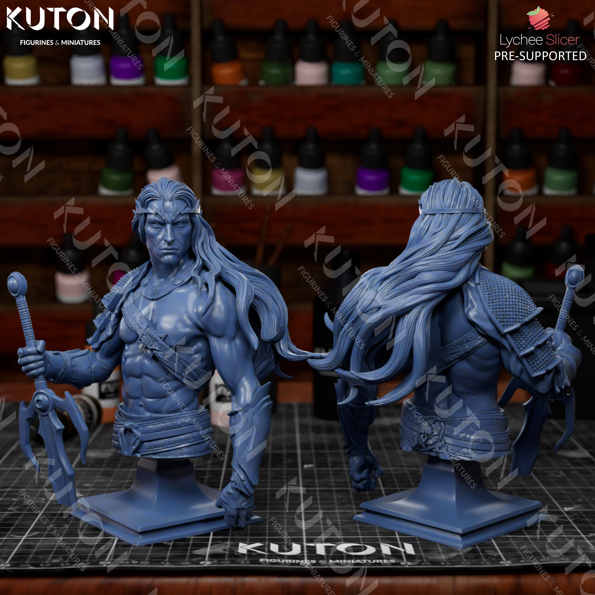 Evil Elf King 3D print model_8