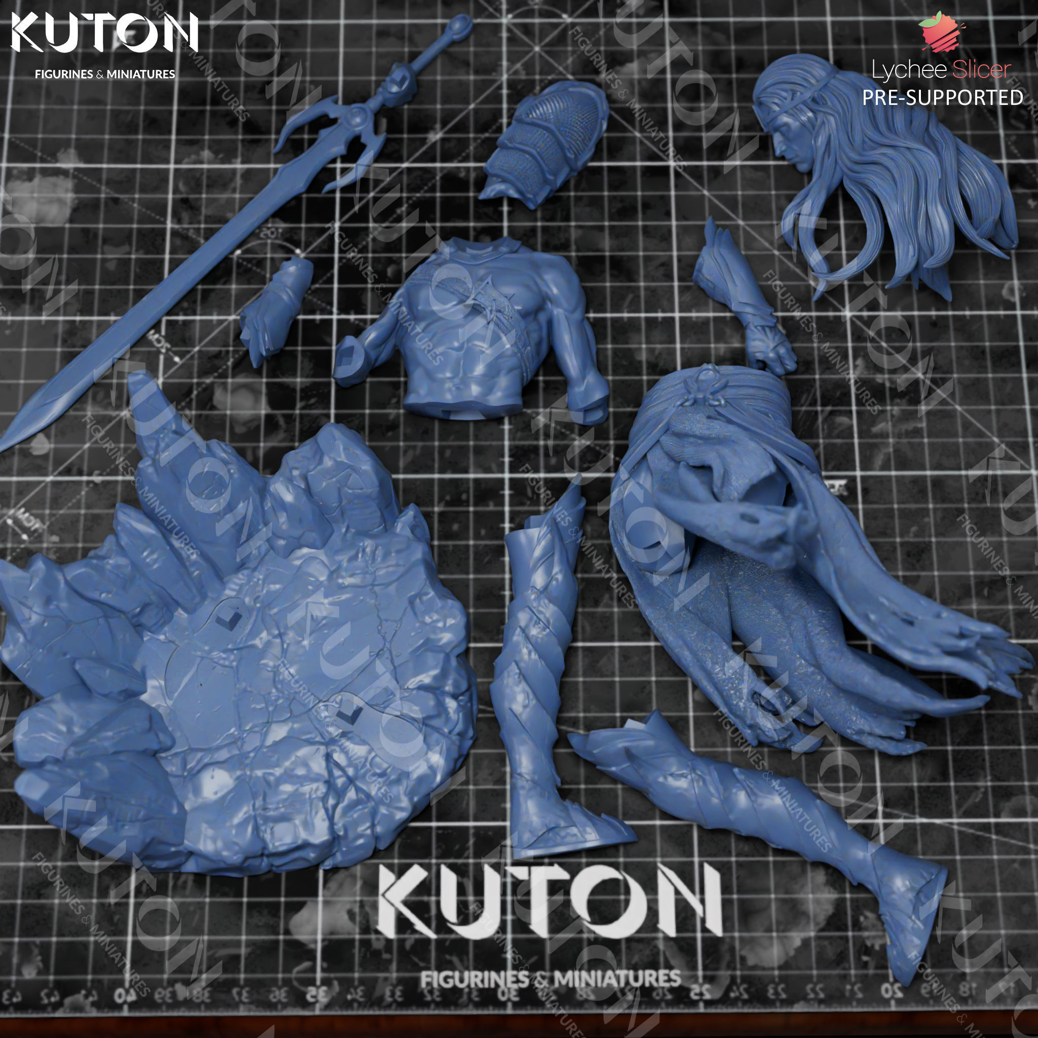 Evil Elf King 3D print model_1