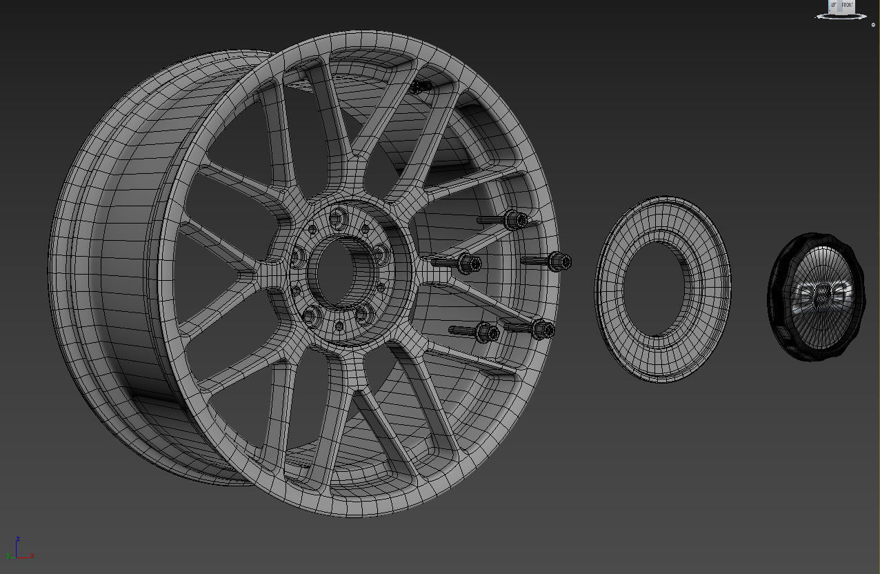 BBS RC wheel 3D model_42