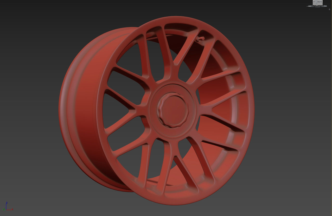 BBS RC wheel 3D model_12