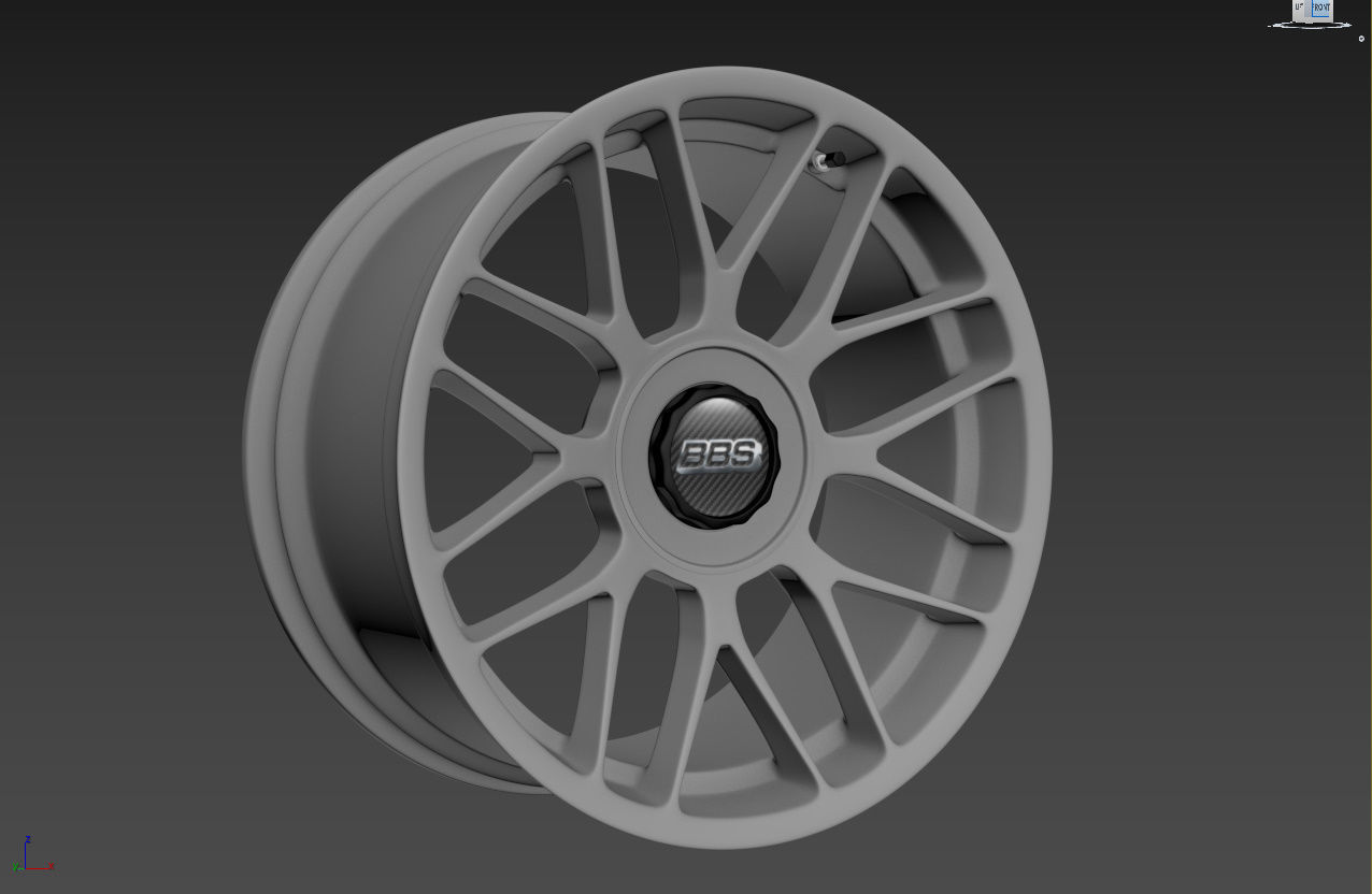 BBS RC wheel 3D model_9