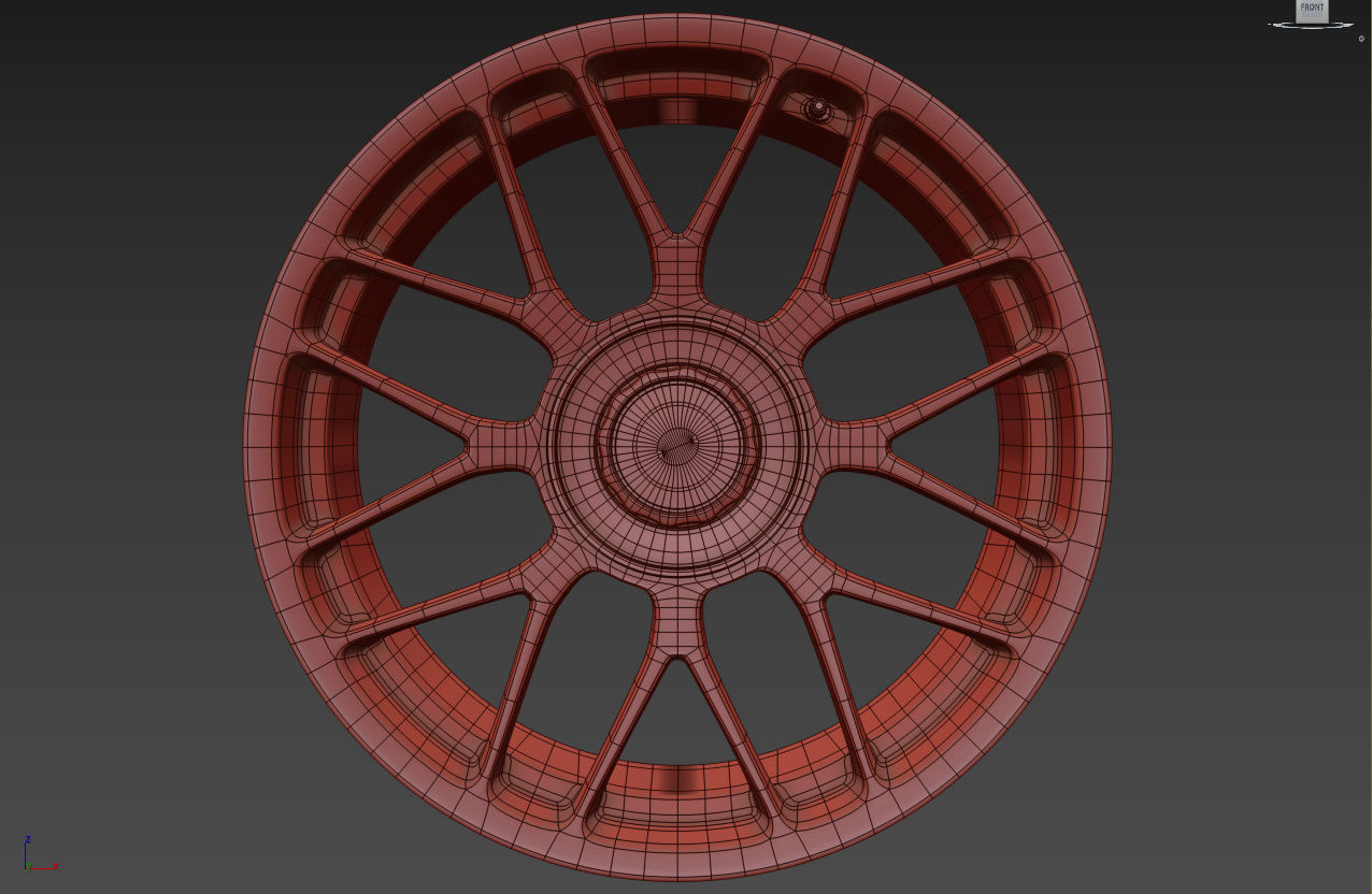 BBS RC wheel 3D model_35