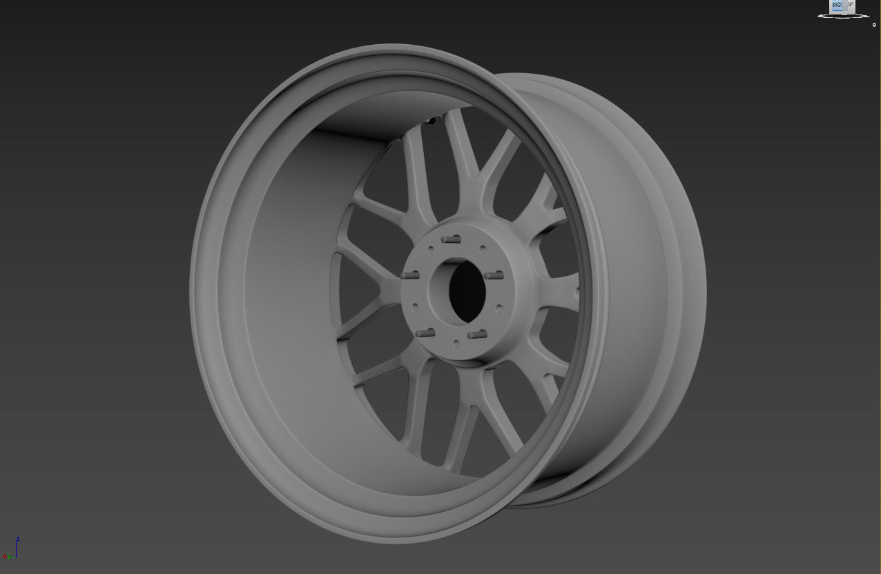 BBS RC wheel 3D model_13