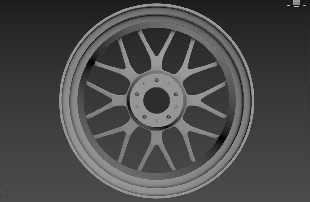 BBS RC wheel 3D model_37