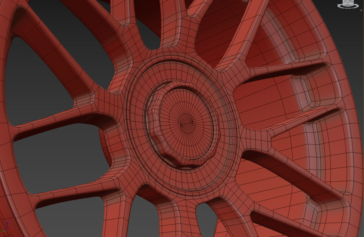 BBS RC wheel 3D model_31