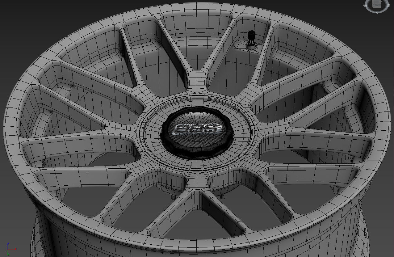 BBS RC wheel 3D model_26
