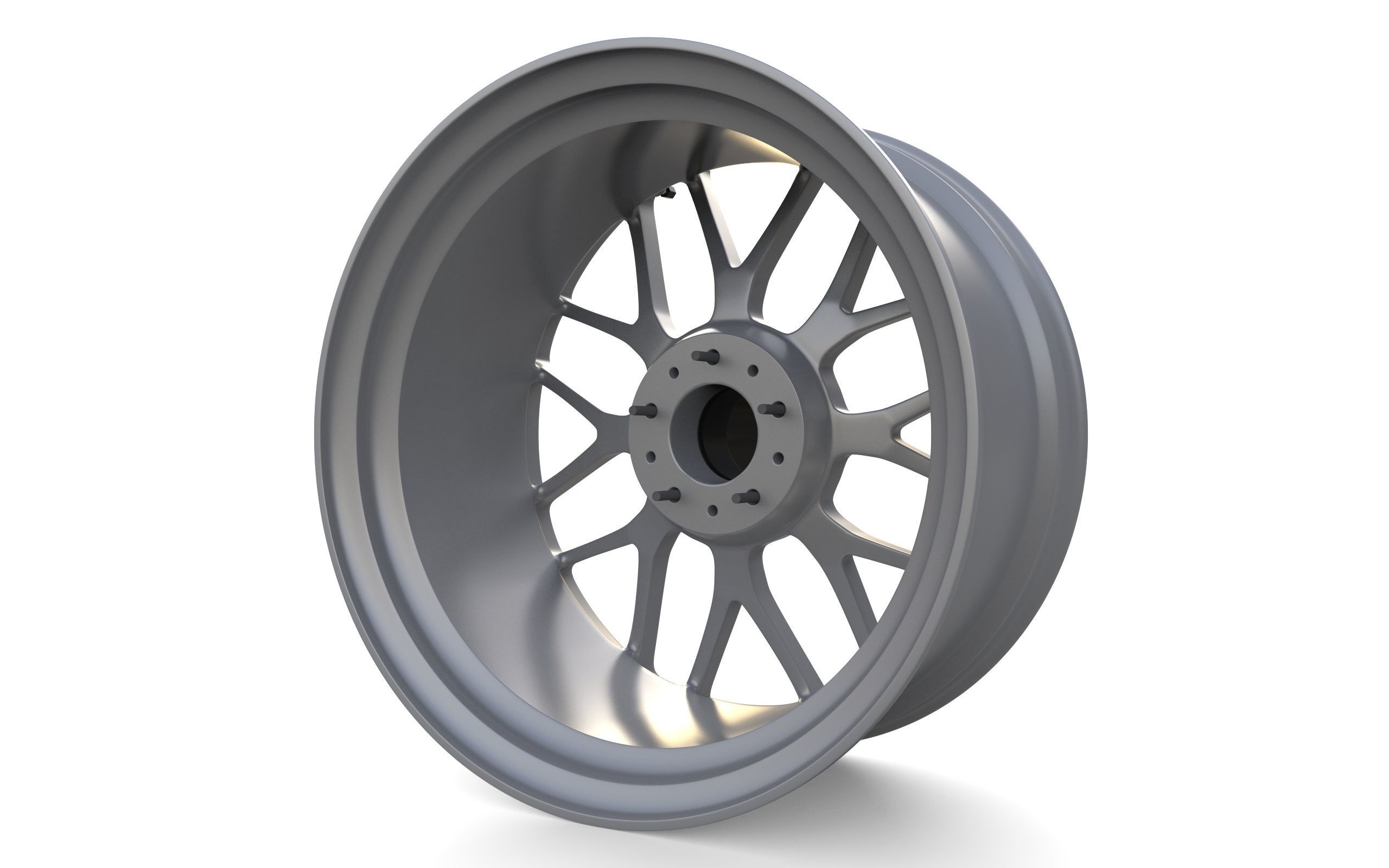 BBS RC wheel 3D model_1