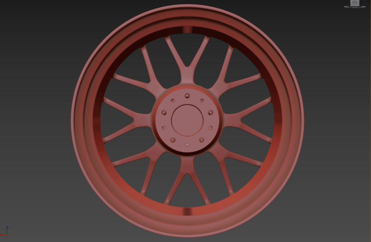 BBS RC wheel 3D model_40