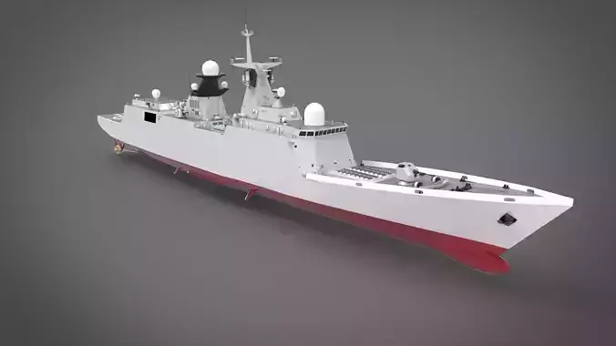 Tughril class frigate 3D model