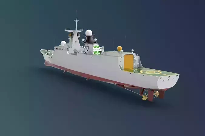 Guided missile frigate