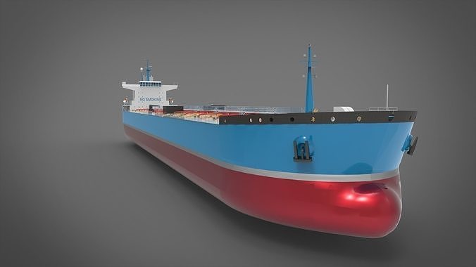 Shipping tanker 3D model