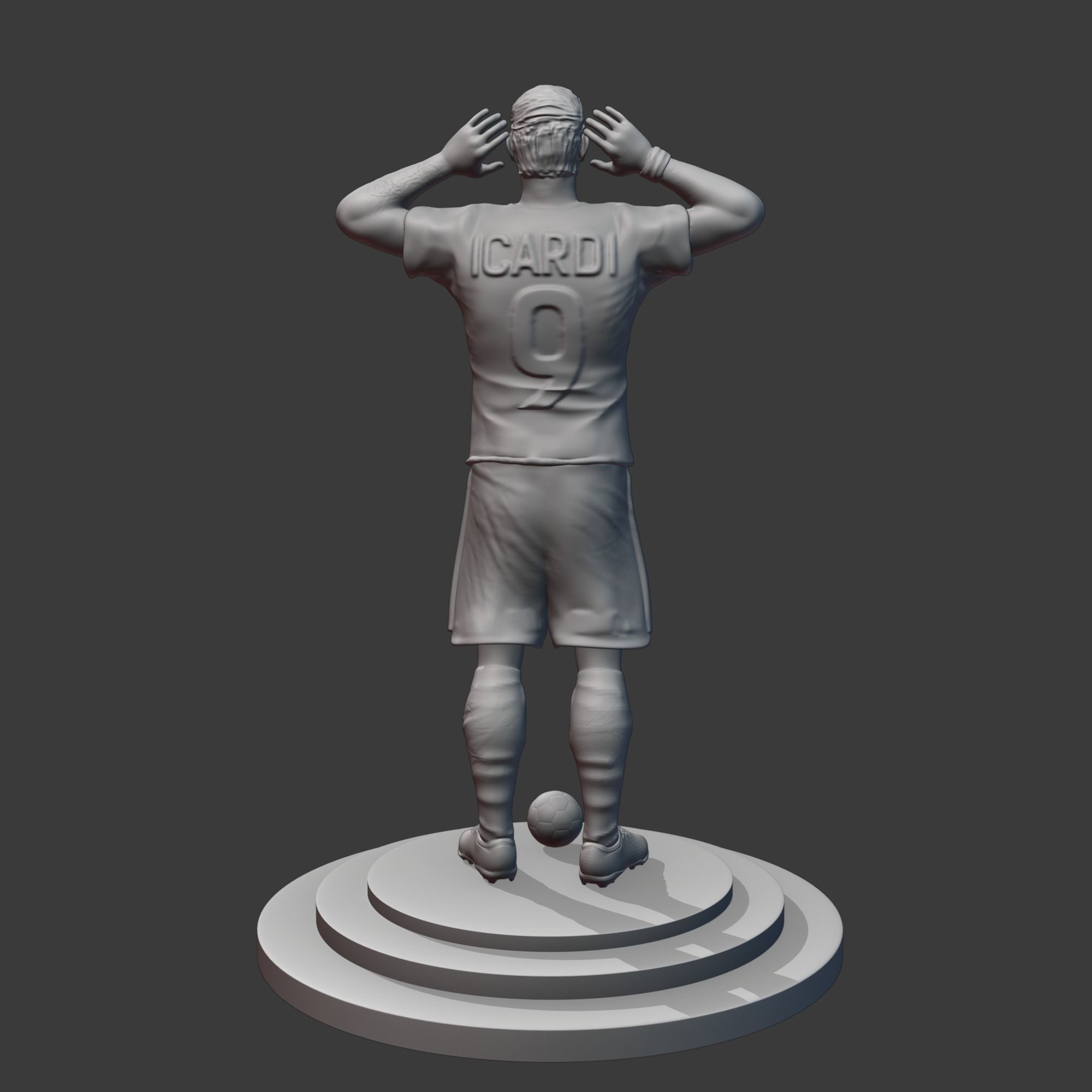 Mauro Icardi 3D print model_5