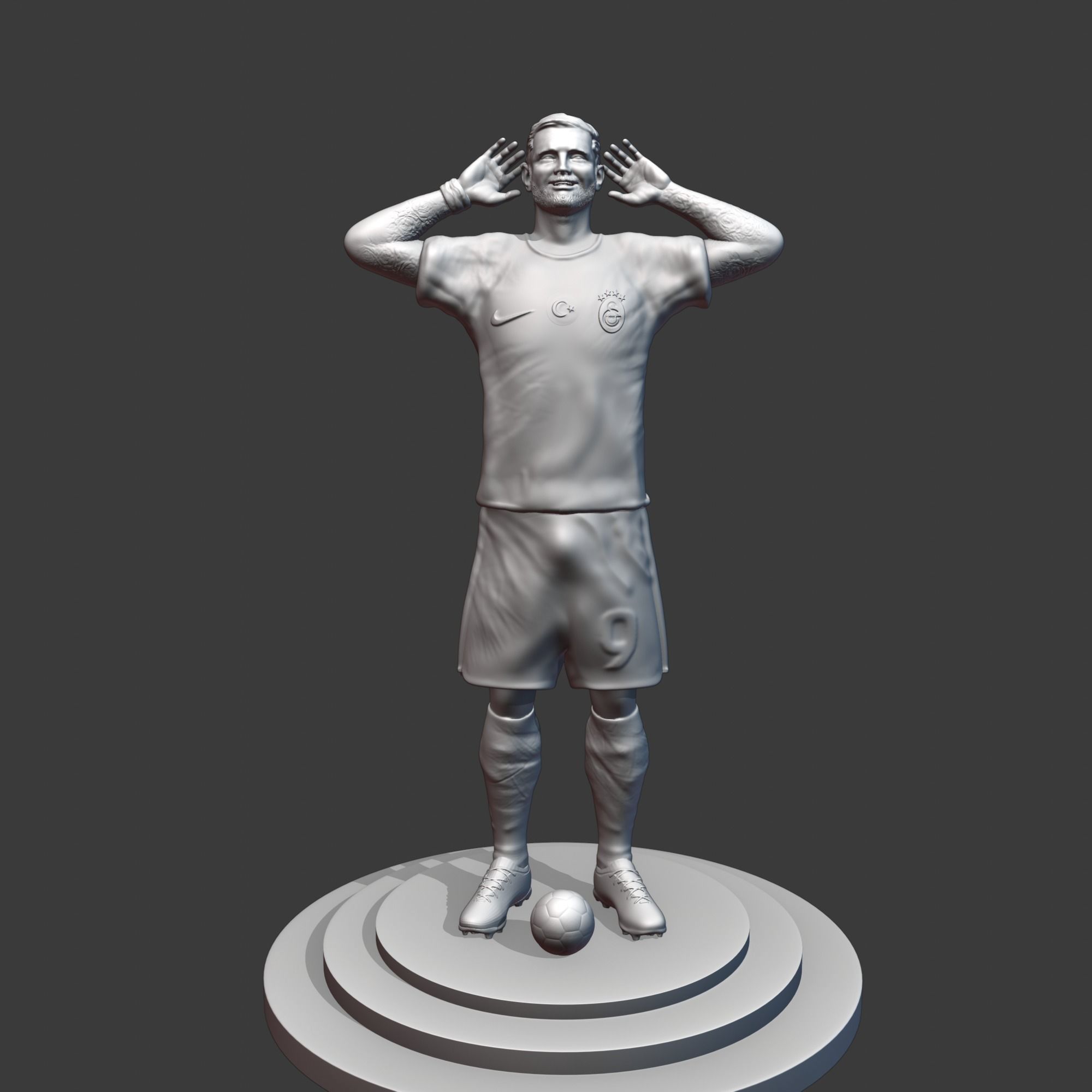 Mauro Icardi 3D print model_2
