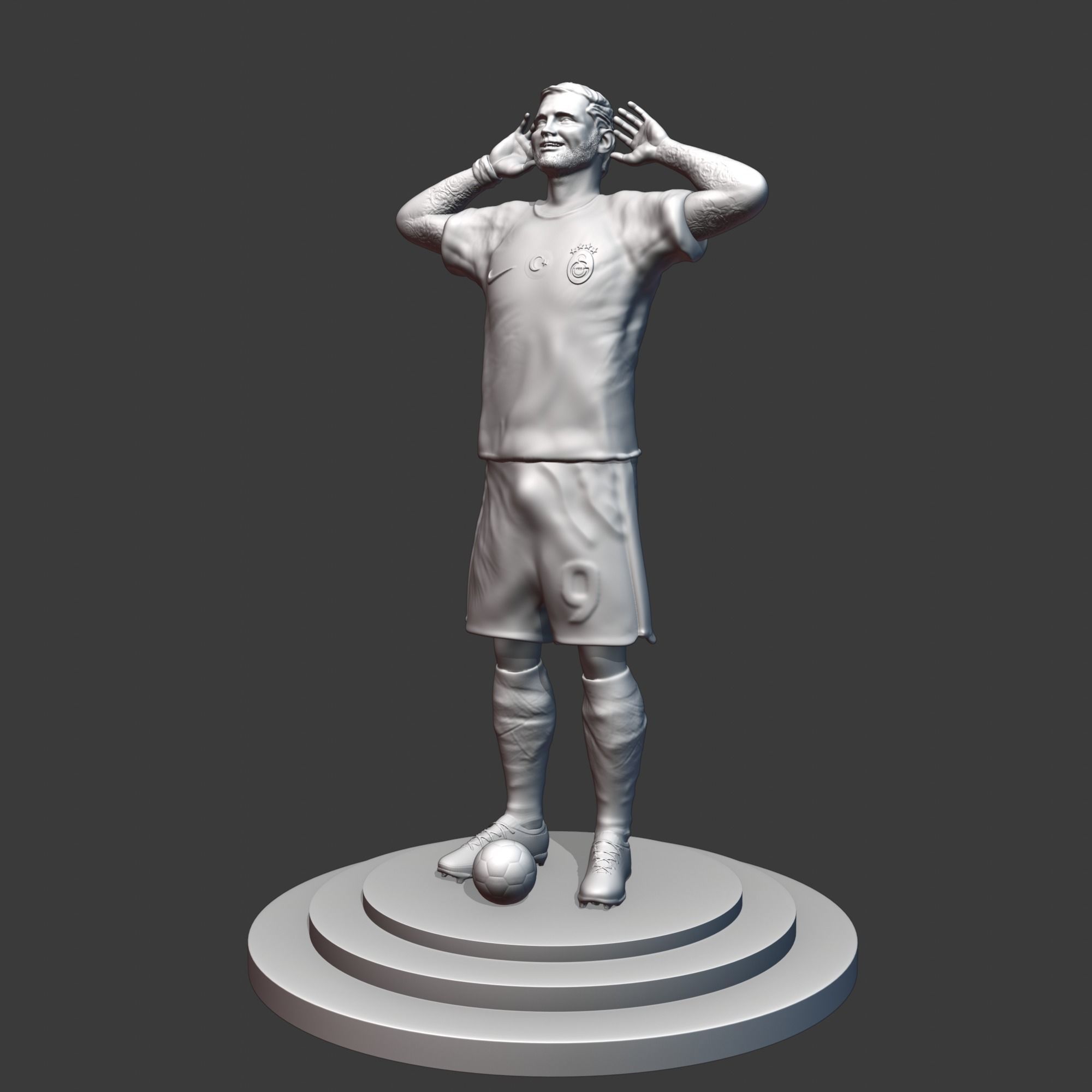 Mauro Icardi 3D print model_6