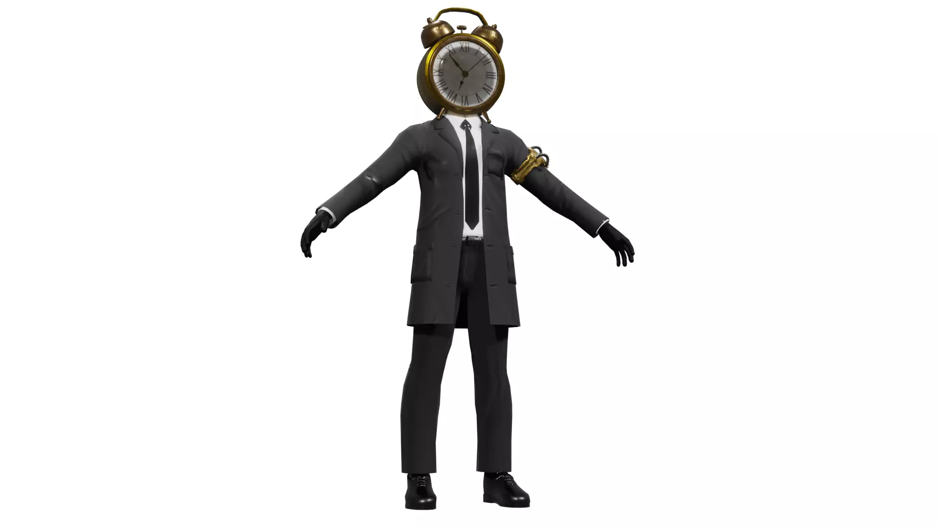 Alarm ClockMan2 3D model
