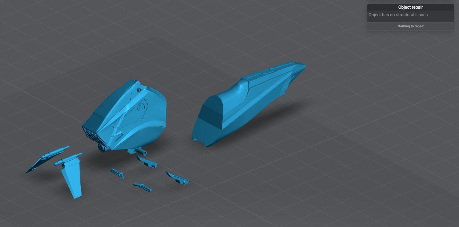 Baluter Speeder Scale model 3D print model_5