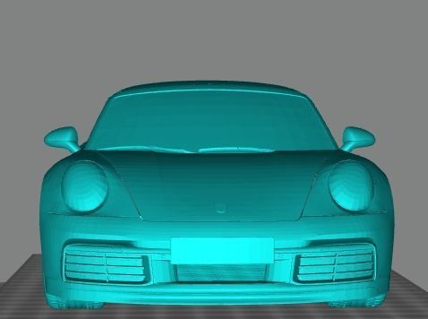 Porsche 911 Carrera S 3D print model_2