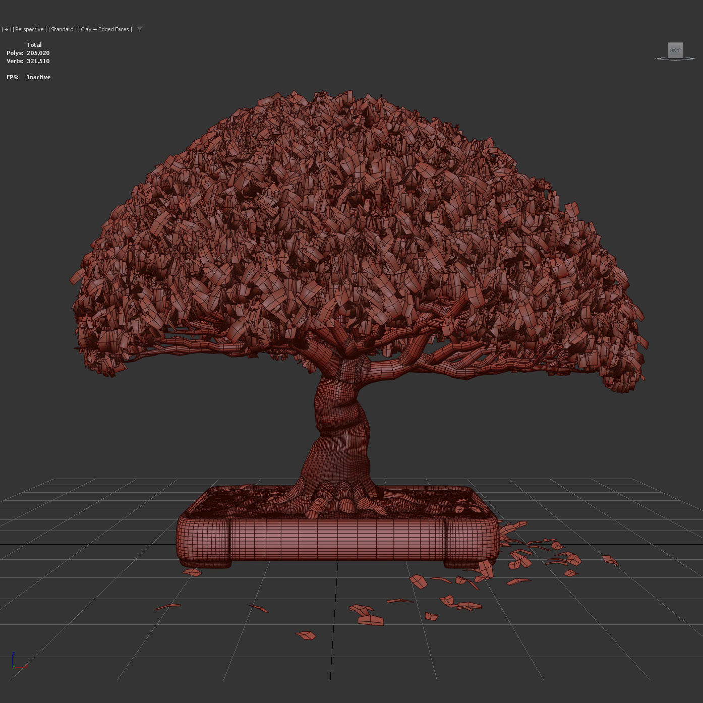 Bonsai 03 - PBR - Midpoly - HQ 3D model_3