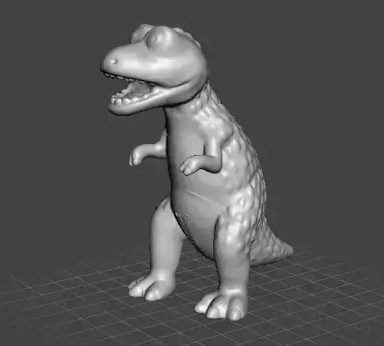TYRANNOSAURUS REX VINTAGE FIGURE MODEL TOY FOR KIDS 3D print model