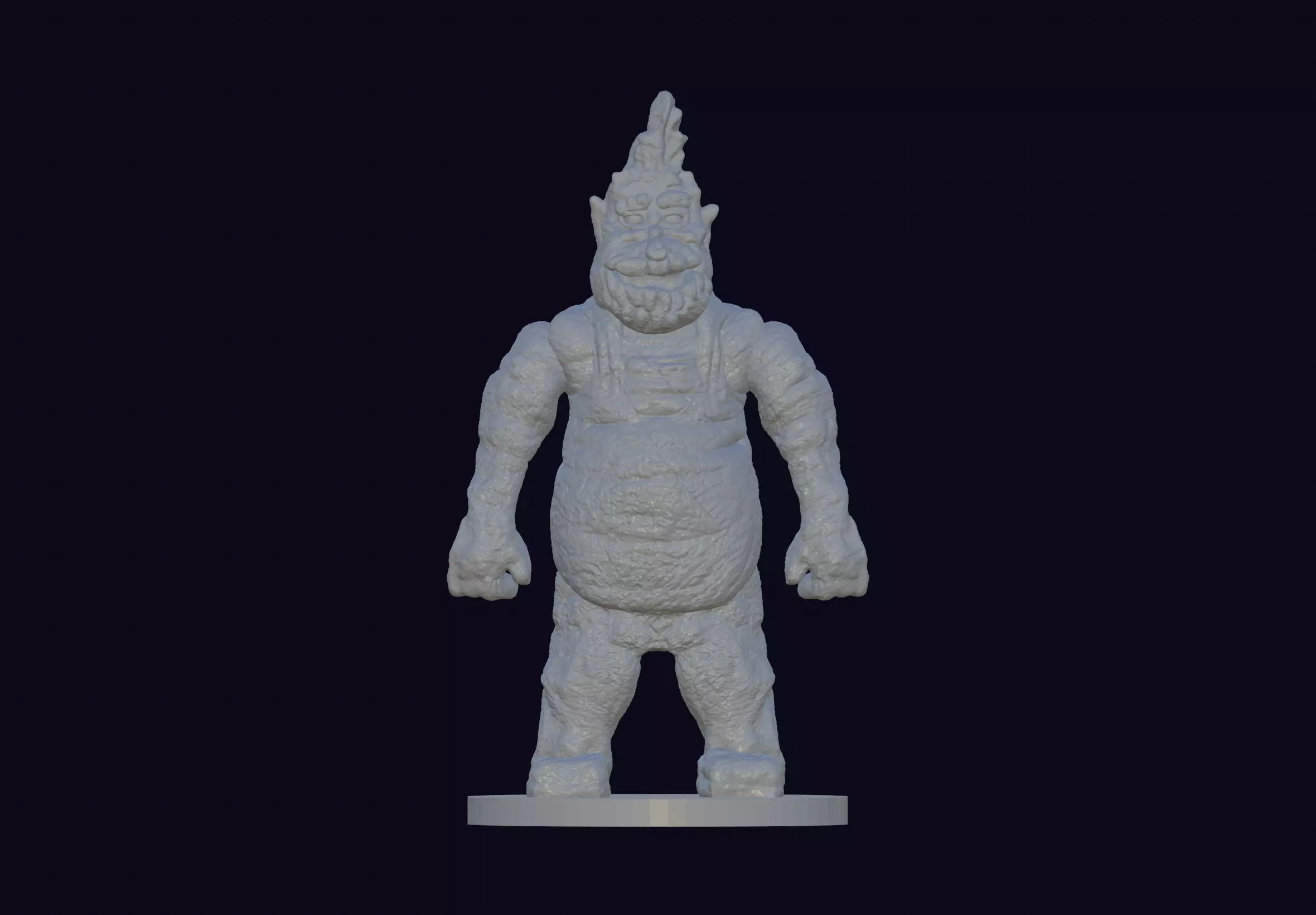 Rock biter 3D print model_0