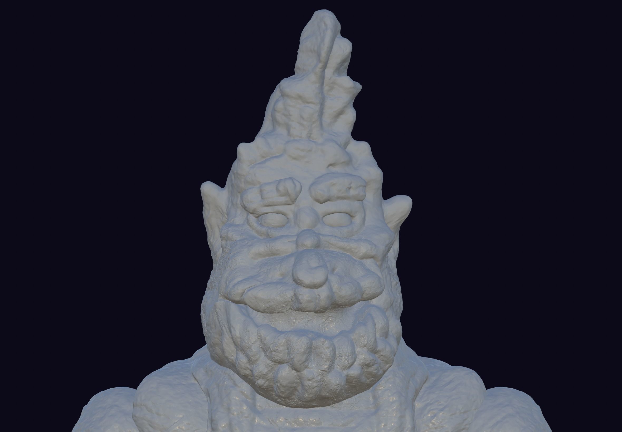 Rock biter 3D print model_1