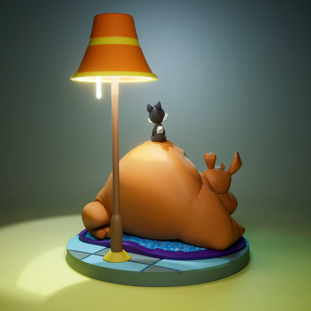 Marc Anthony And  PussyFoot 3D print model_3