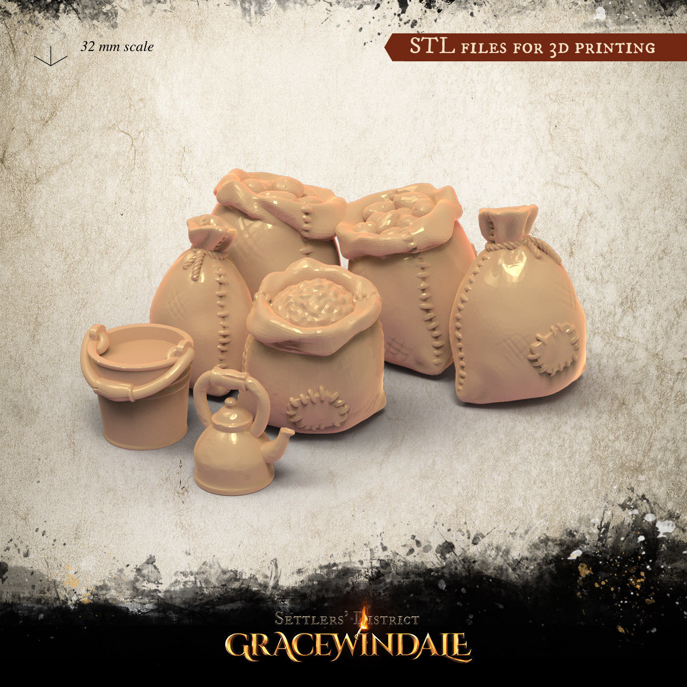 Gracewindale - Farmstead 3D Model Collection_5