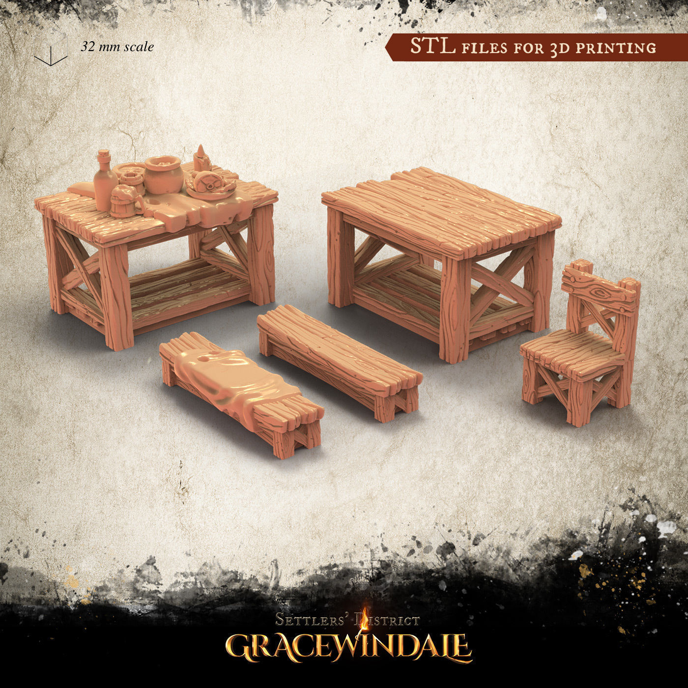 Gracewindale - Farmstead 3D Model Collection_13