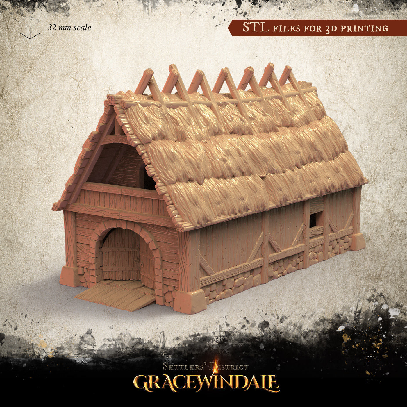 Gracewindale - Farmstead 3D Model Collection_1