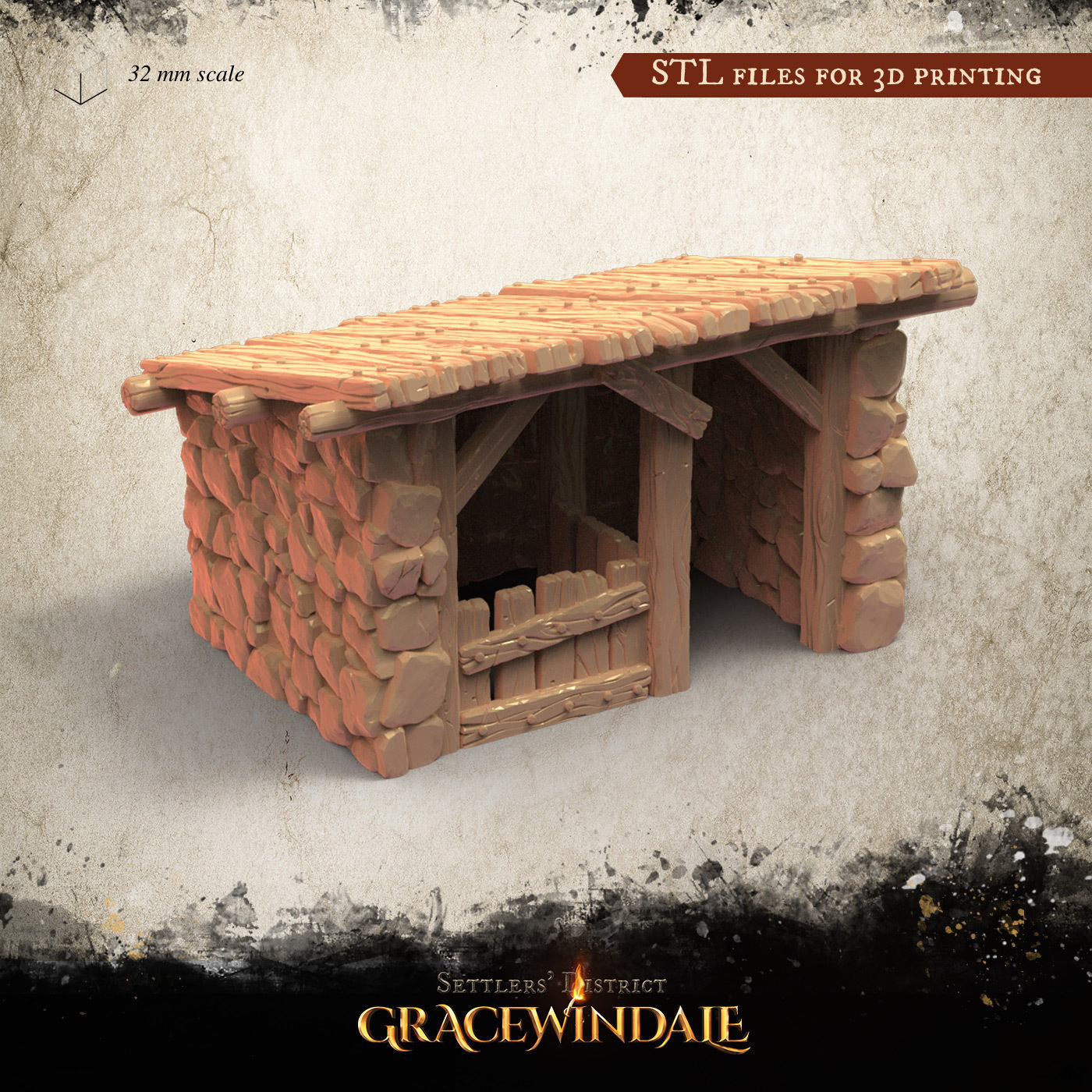 Gracewindale - Farmstead 3D Model Collection_3
