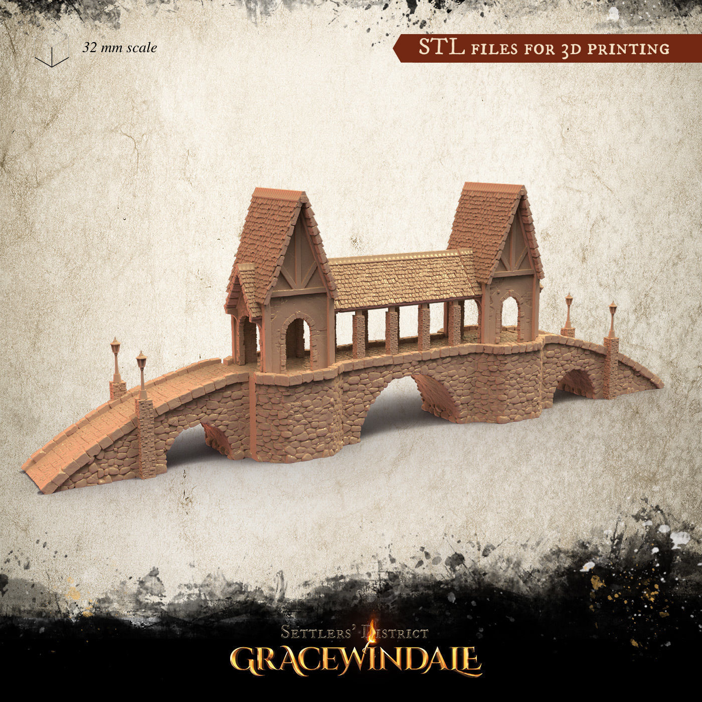 Gracewindale - Town Buildings 3D Model Collection_11