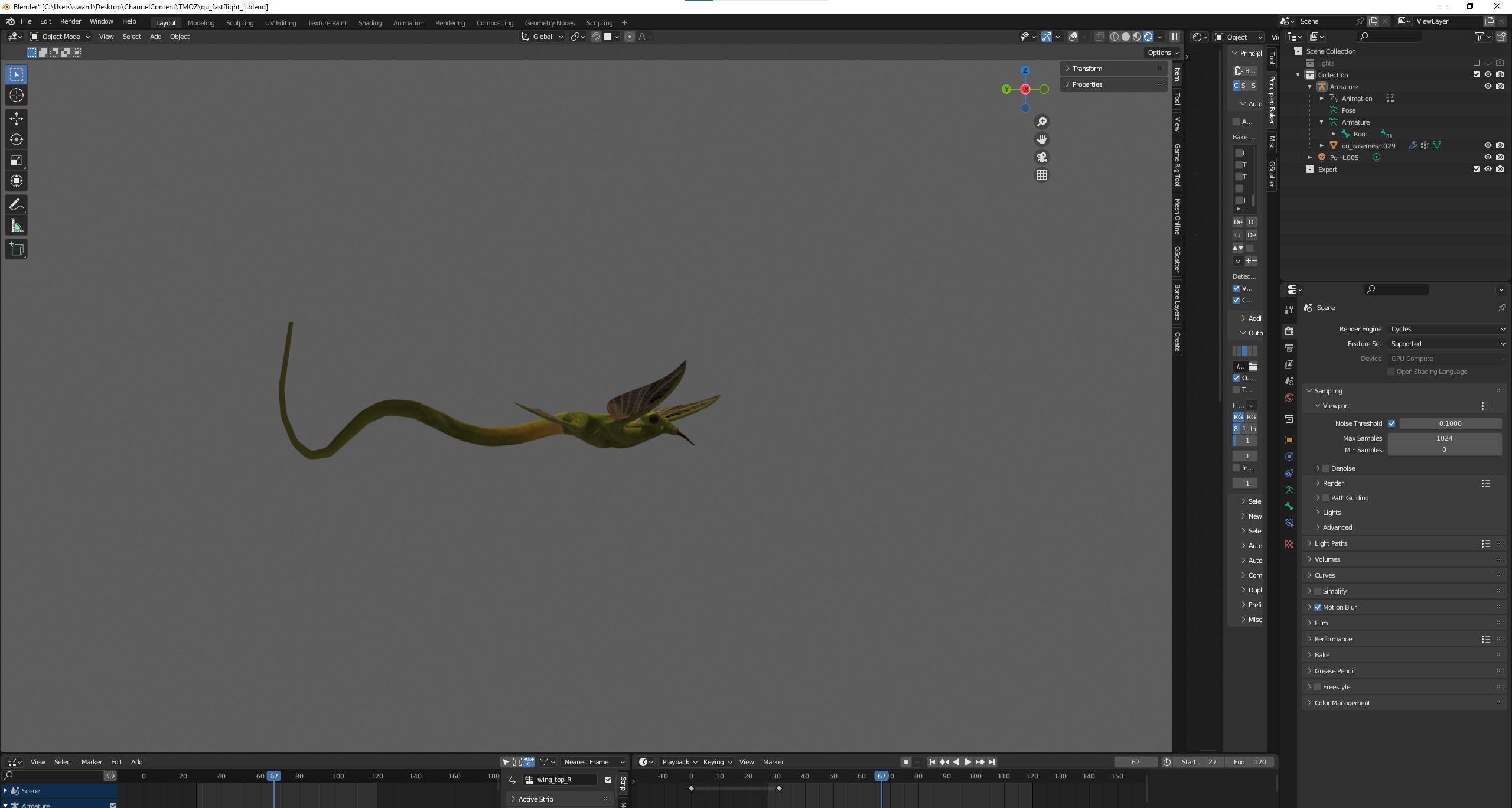 Qu - All Tomorrows - Low Poly Low-poly 3D model_5