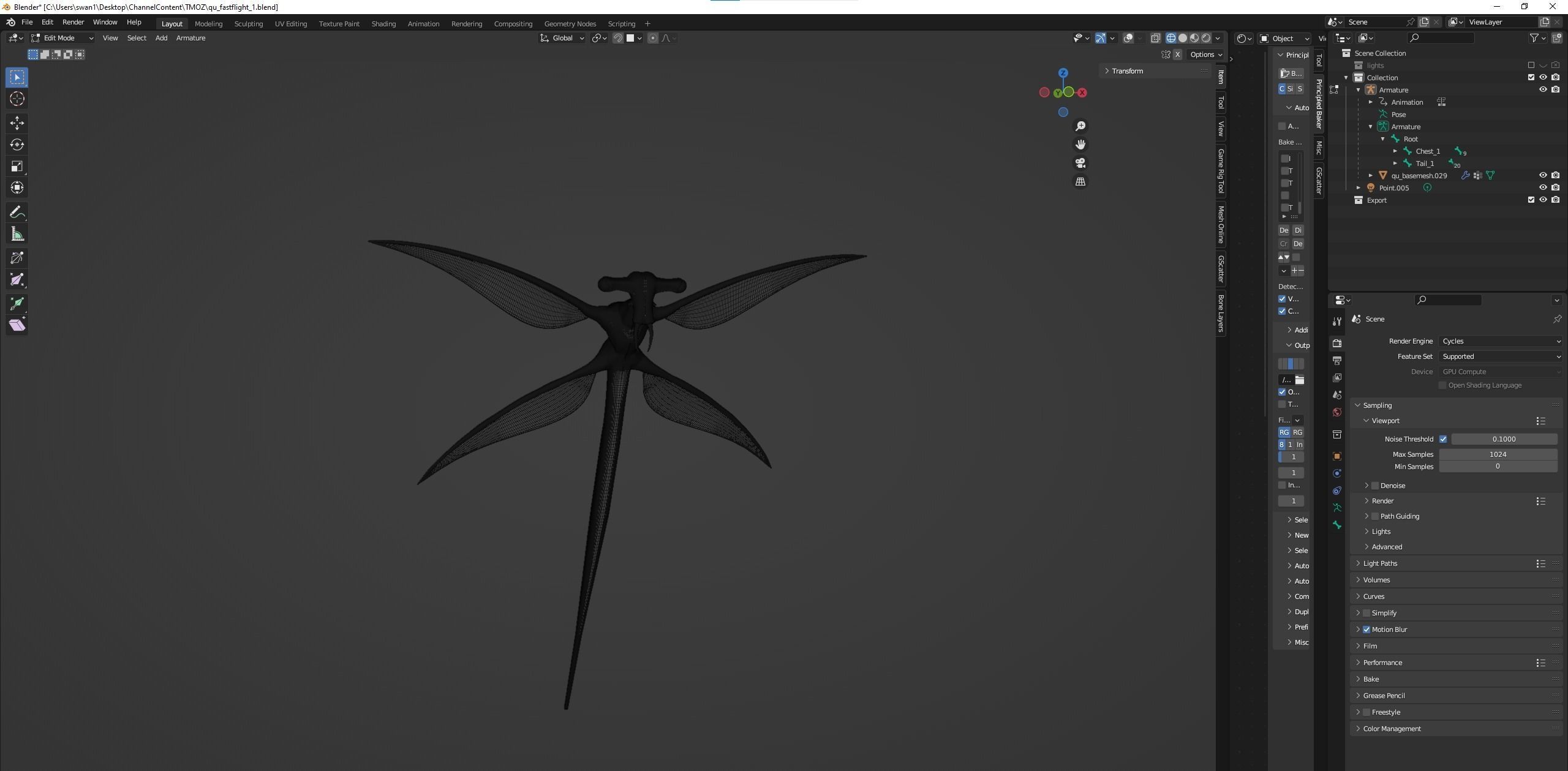 Qu - All Tomorrows - Low Poly Low-poly 3D model_6