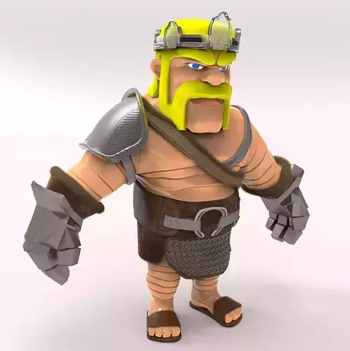 barbarian 3D model