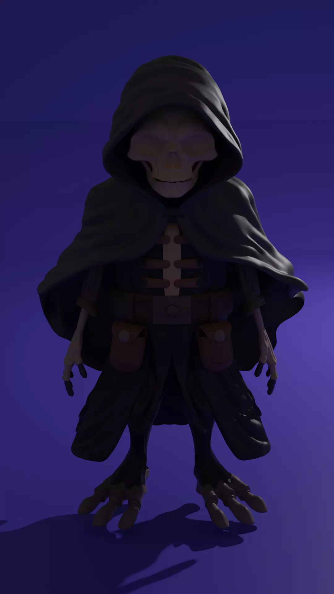 3d Necromancer Free 3D model