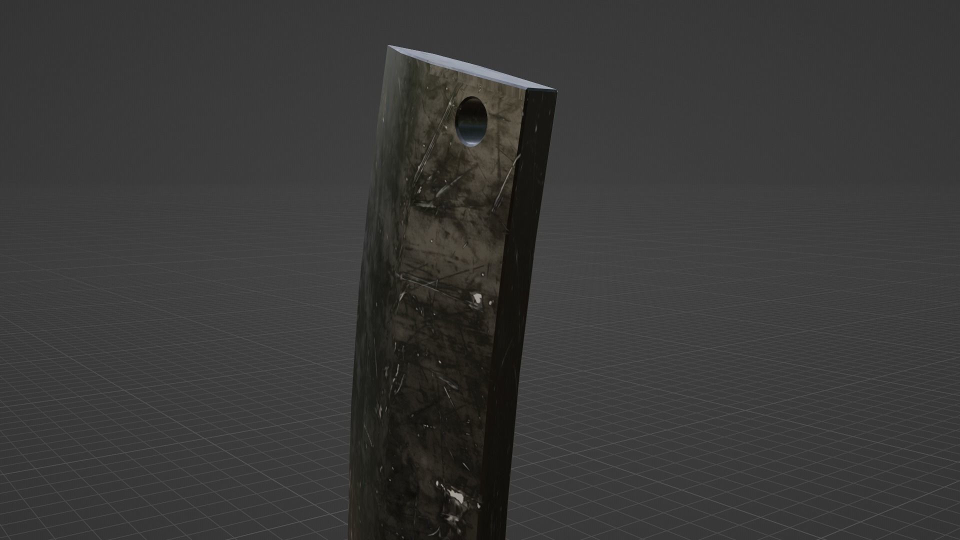 Hmong Knife Version 2 Low-poly 3D model_7