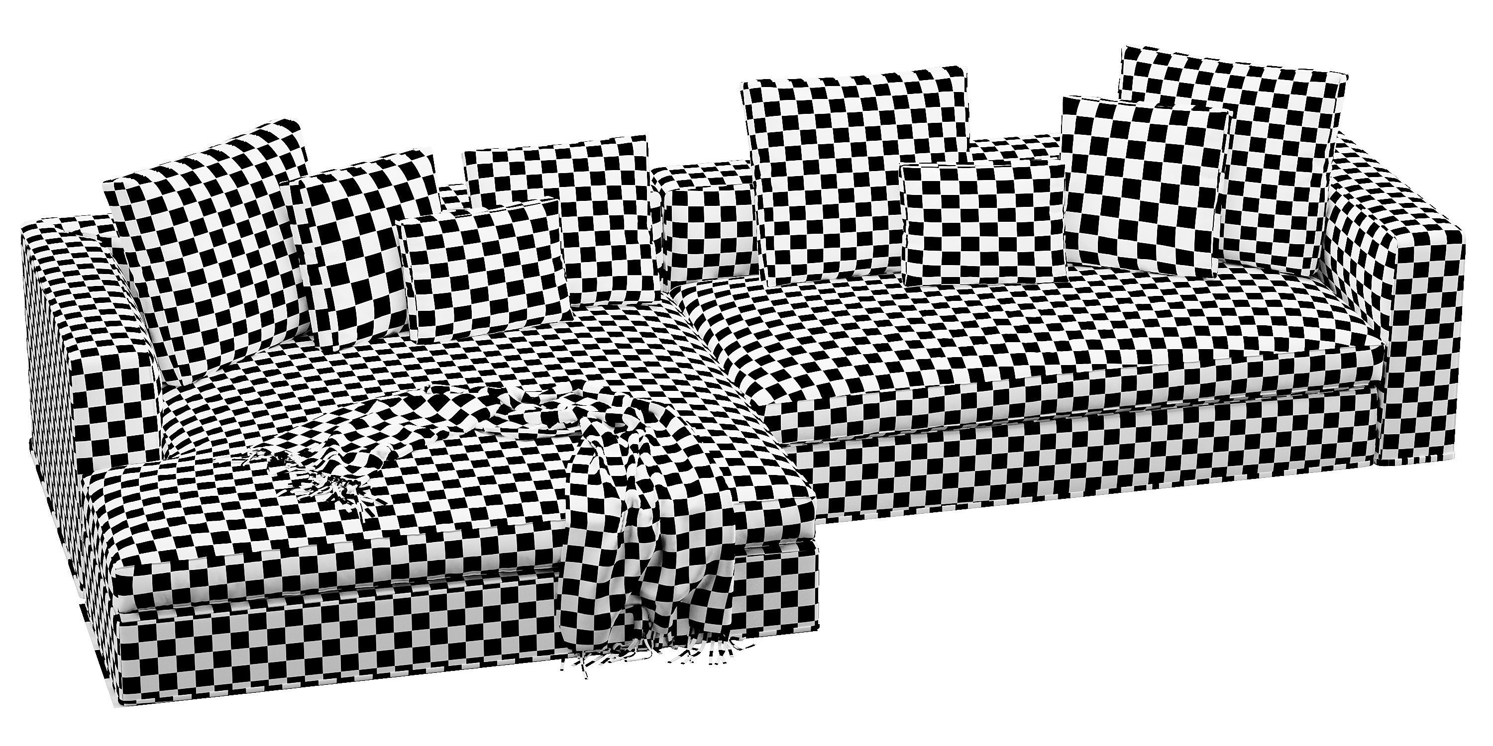 Powell Sofa 3D model_15