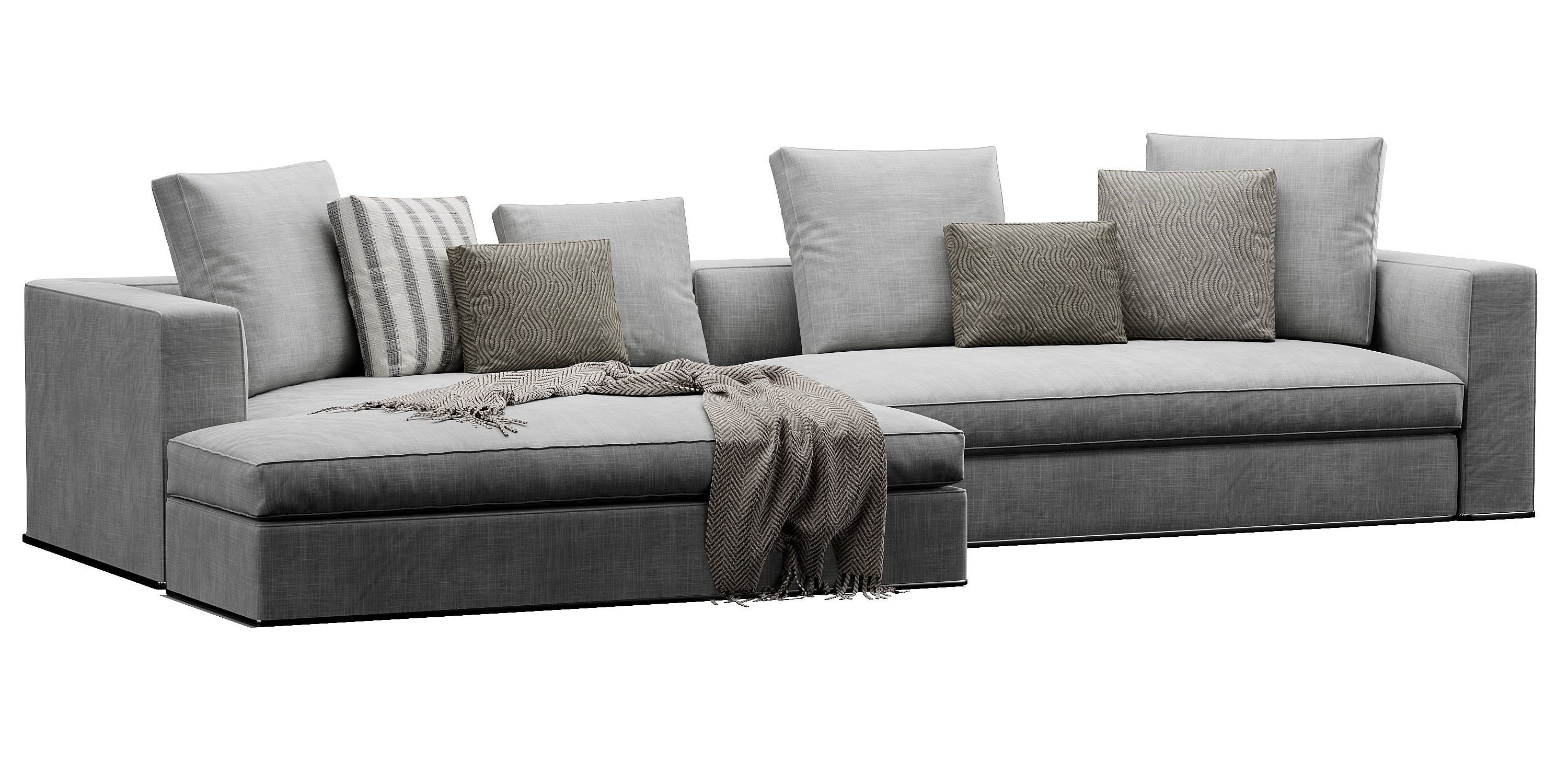 Powell Sofa 3D model_11