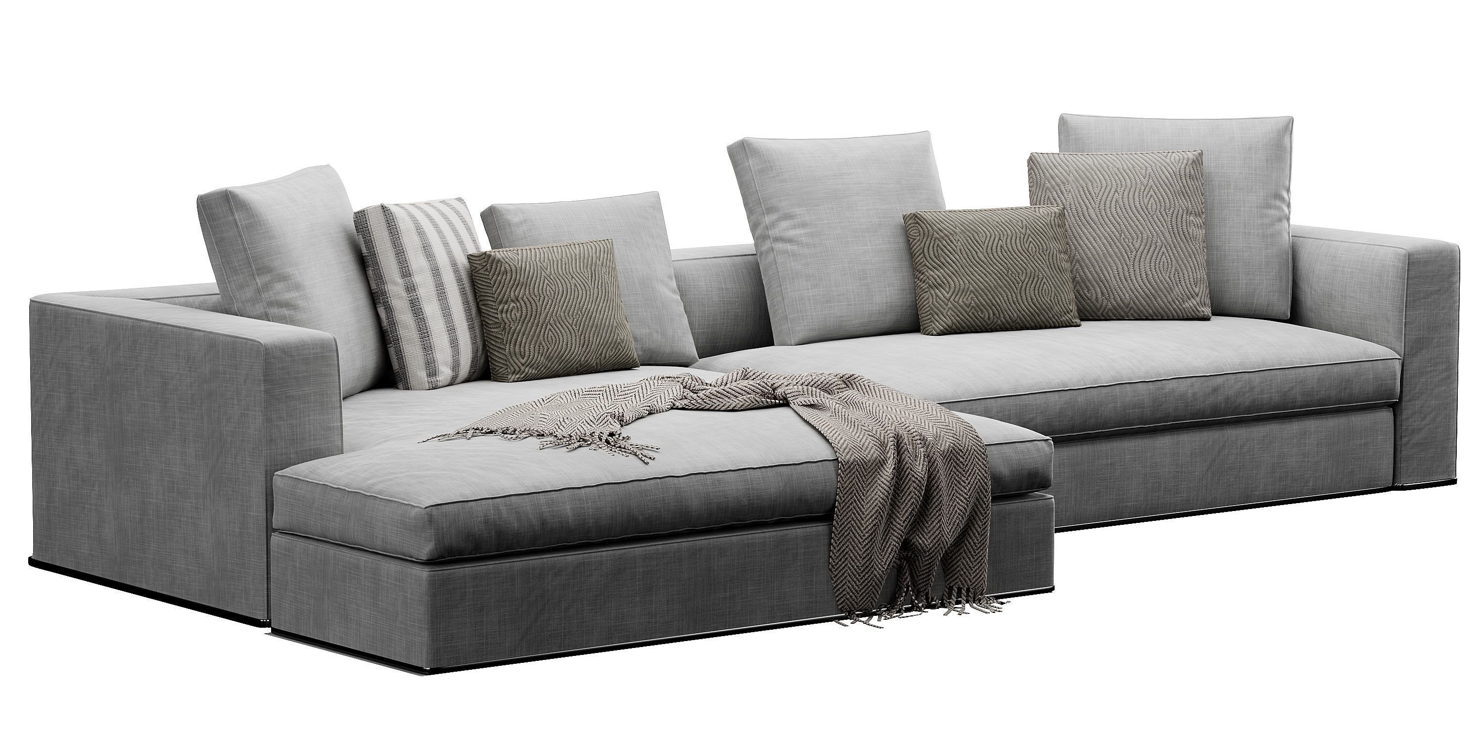 Powell Sofa 3D model_13