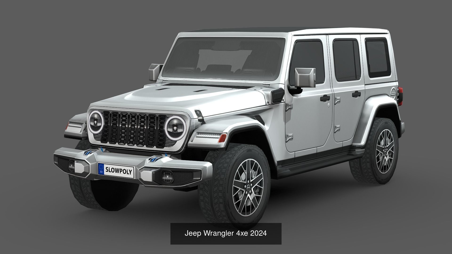 Low-Poly Car Pack 010 - Off-Road Icon 3D Model Collection_11